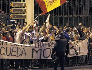 Torcida, Real Madrid, Comemorando (Foto: EFE)