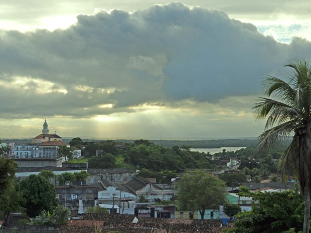Cidade de João Pessoa nasceu às margens do Rio Sanhauá (Foto: Juliana Brito/G1)