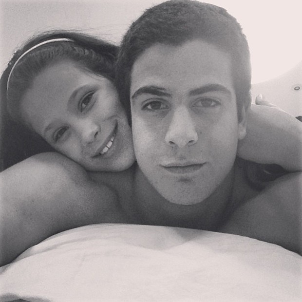 Claudia Raia posta foto dos filhos, Enzo e Sophia (Foto: Instagram / Reprodução)