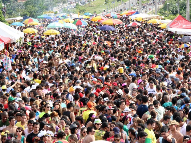 Organização esperava público de cem mil pessoas (Foto: Camila Henriques/G1 AM)