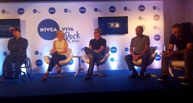 Artistas participaram da coletiva de lançamento da turnê que homenageia o rock nacional (Foto: Joyce Heurich/G1) Artistas participaram da coletiva de lançamento da turnê que homenageia o rock nacional (Foto: Joyce Heurich/G1)