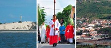 G1 traça rotas para fiéis e turistas para feriado na BA (Arte/G1)
