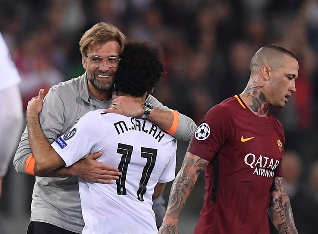 Roma x Liverpool (créditos: Reuters)