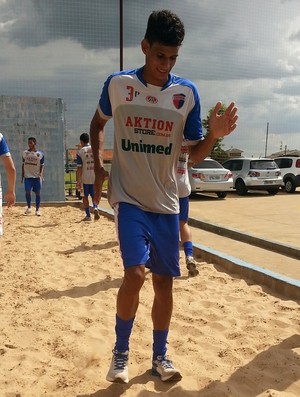 Silvano zagueiro do Grêmio Prudente (Foto: João Paulo Tilio / Globoesporte.com)