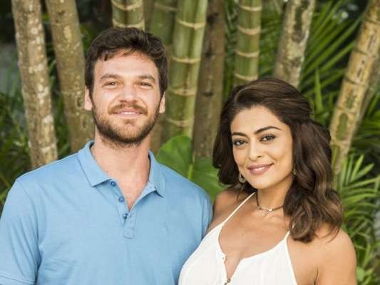 Emílio Dantas será o par de Juliana na novela:  (Foto: TV Globo/ Estevam Avellar)