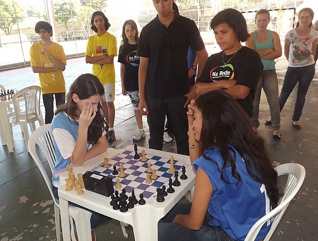 Xadrez nos Jogos Na Rede 2013 (Foto: Divulgação/Sedu)