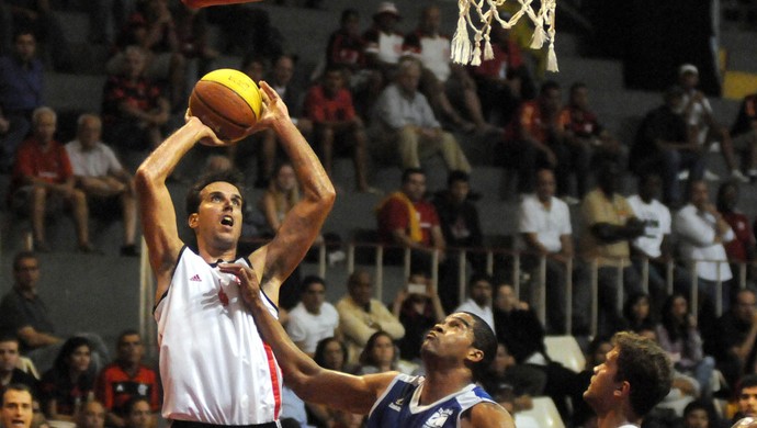 Basquete Marcelinho Flamengo x Macaé (Foto: André Durão / Globoesporte.com)