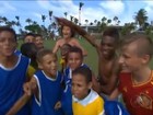 Projeto reúne crianças francesas e baianas (Reprodução/TV Bahia)
