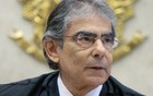 O presidente do STF, Carlos Ayres Britto, em julgamento nesta quarta (23) (Foto: Nelson Jr./SCO/STF )