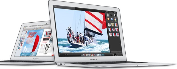 Nova geração de notebooks ultrafinos MacBook Air, com preço inicial de R$ 1 mil. (Foto: Reprodução/Apple)