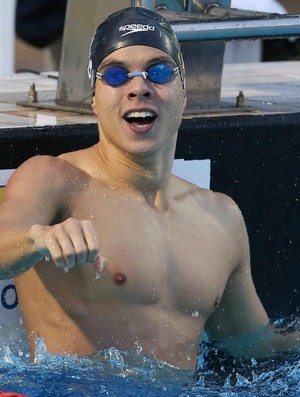 Fabio Santi vence os 100m costas no Maria Lenk (Foto: Ricardo Bufolin/ Pinheiros)