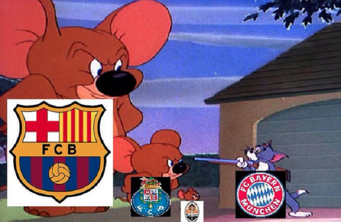 Zoações - Barça x Bayern