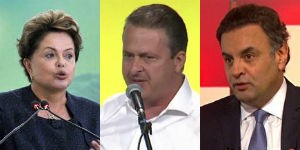 Candidatos à Presidência lamentam derrota do Brasil nas redes sociais (Antonio Cruz/Agência Brasil; Reprodução/GloboNews; Reprodução/GloboNews)