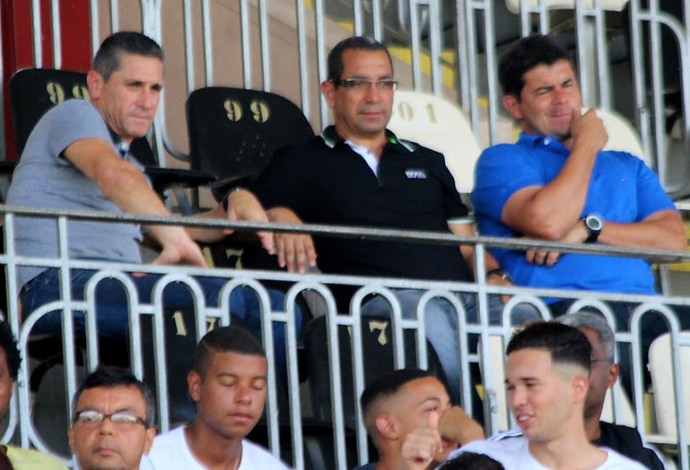 Jorginho, Zinho e Joelton Urtiga Vasco (Foto: Carlos Gregório Jr-Vasco.com.br)