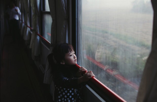 Paulina Metzcher venceu na categoria Retratos, com esta imagem feita em um trem, na China. (Foto: Paulina Metzcher/2014 Sony World Photography Awards)