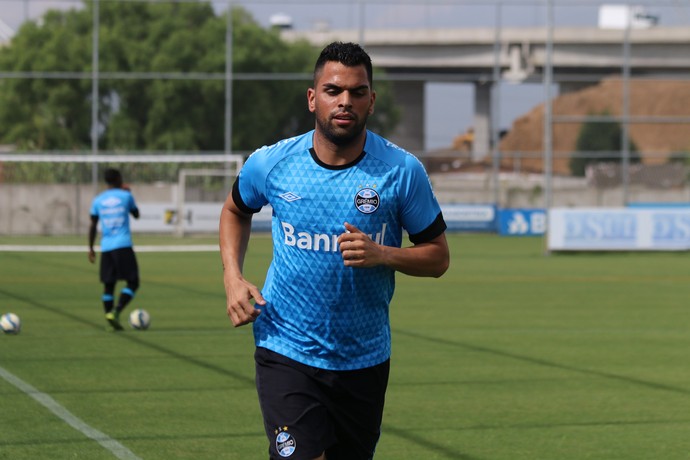 Maicon Grêmio (Foto: Eduardo Moura/GloboEsporte.com)