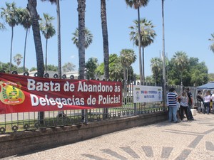 Sindicato denuncia falta de estrutura nas cidades do interior (Foto: Gustavo Almeida/G1)