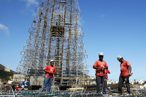 Uma das maiores atrações do Rio, árvore da Lagoa já mostra 'silhueta' (Divulgação/Guto Costa)