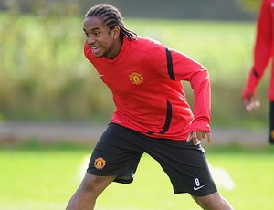 ANDERSON MANCHESTER UNTED TREINO (Foto: Agência Getty Images)
