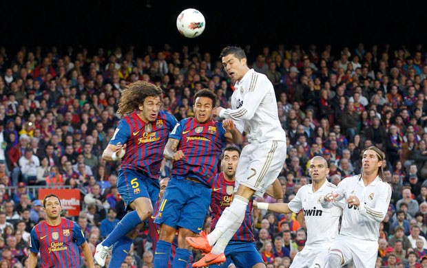 Cristiano Ronaldo Real Madrid x Barcelona (Foto: Reuters)