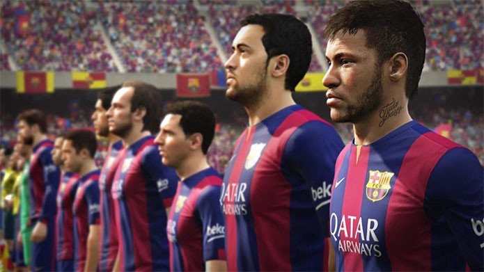 Neymar é um dos jogadores especialistas em dribles do Fifa 16 (Foto: Divulgação/EA Sports)