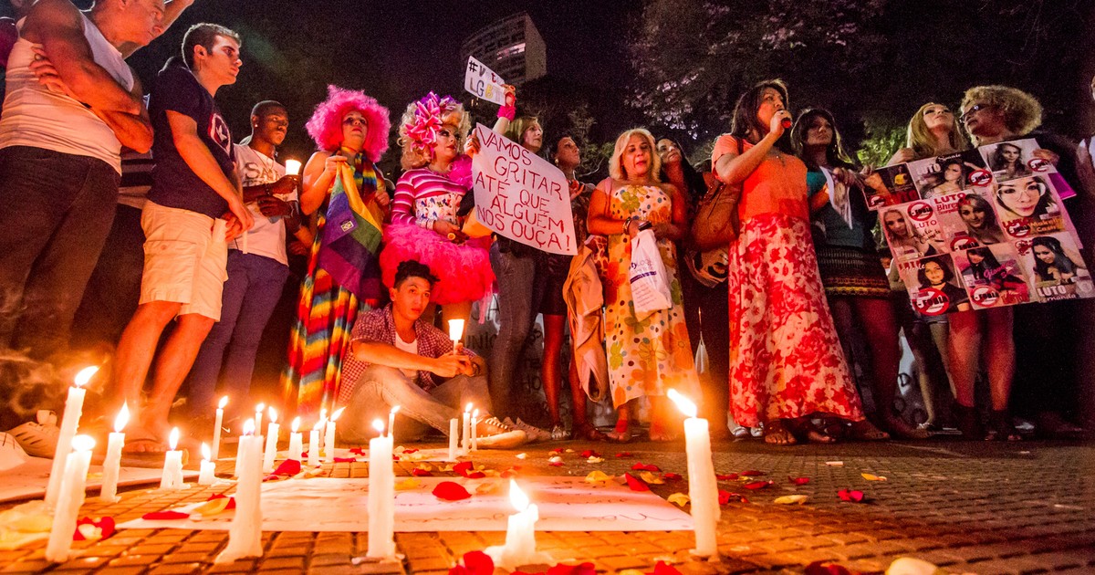 G Grupo Protesta Em Sp Contra A Morte De Homossexual Em Goi S