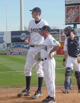 Ryan Doherty beisebol (Foto: Divulgação / Notre Dame Athletics)