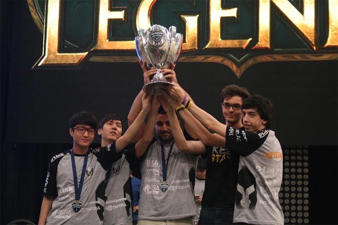 A Keyd Stars é a favorita do torneio, por ter vencido a Liga Brasileira (Foto: Thiago Pinto)