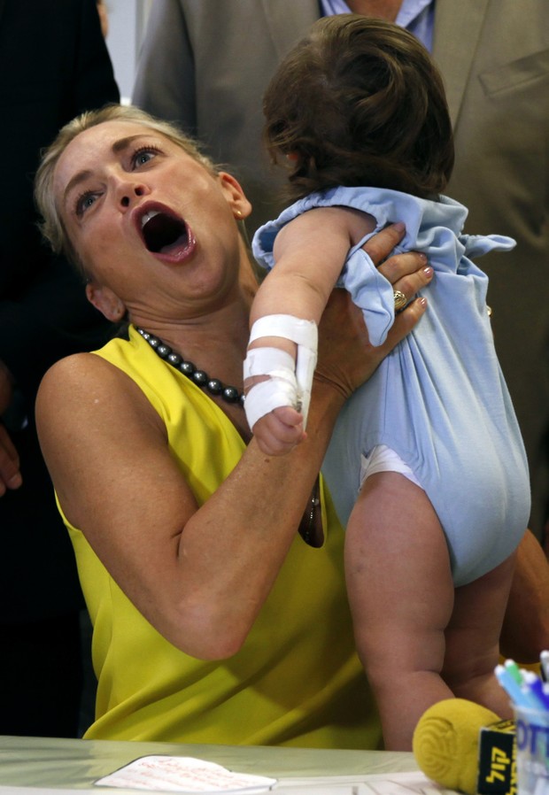 Sharon Stone (Foto: GALI TIBBON / AFP)