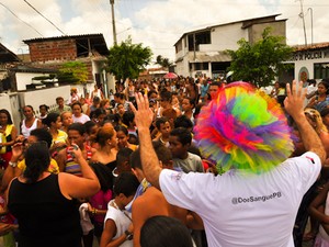 Grupo também pensa em ações voltadas para as crianças e já distribuiu mais de dois mil brinquedos (Foto: Arquivo Pessoal/Thiago Gonçalo)