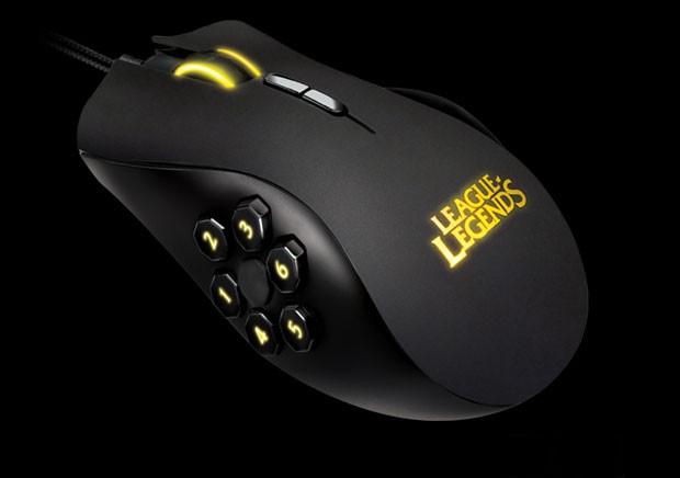Mouse especial para jogadores de 'League of Legends' custará US$ 90 nos EUA (Foto: Divulgação)