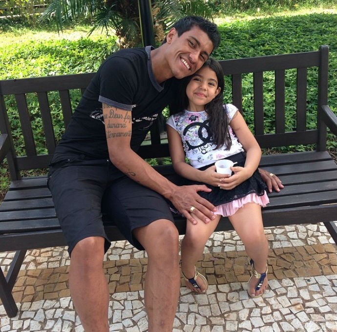 Paulinho com a filha, Ana Beatriz (Foto: Reprodução Instagram)