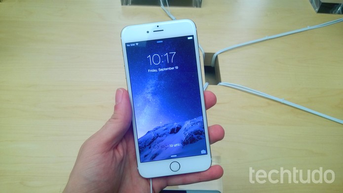 iPhone 6 (Foto: Elson de Souza/TechTudo) iPhone 6 (Foto: Elson de Souza/TechTudo)