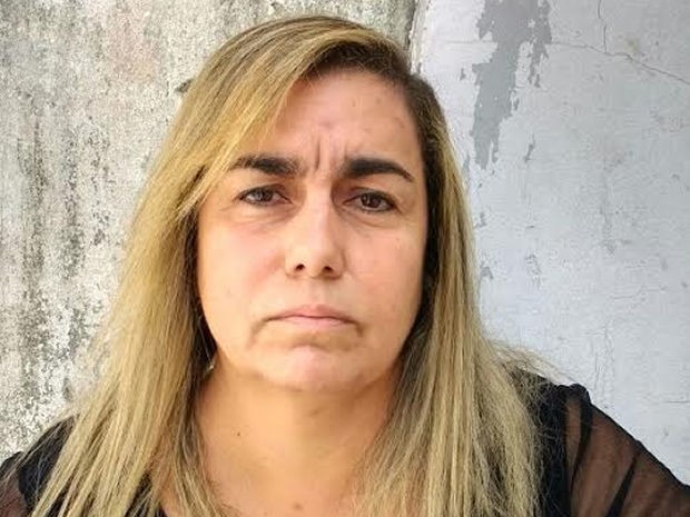 Giselma Campos foi presa em Pontal do Araguaia na manhã desta quinta-feira em Mato Grosso (Foto: Assessoria/Polícia Civil de MT)