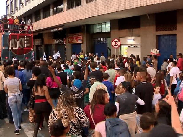 Marcha para Jesus 2016 Juiz de Fora (Foto: Reprodução/TV Integração)