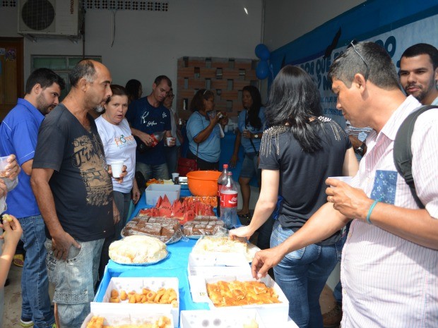 O lançamento da campanha foi realizado na UBS Princesa Isabel, onde os homens foram recebidos com um farto café da manhã. (Foto: Magda Oliveira)
