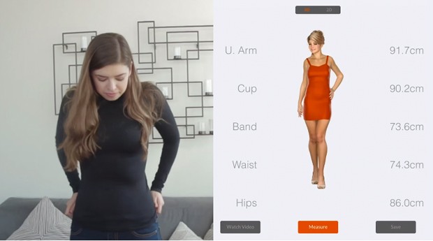 Peça de roupa criada pela LikeAGlove é bastante elástica, fica colada ao corpo, e tem diversos sensores embutidos (Foto: Divulgação)