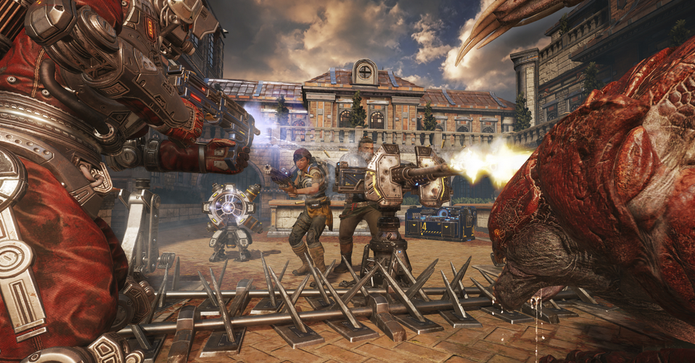 Modo Horda de Gears of War 4 (Foto: Divulgação) Modo Horda de Gears of War 4 (Foto: Divulgação)