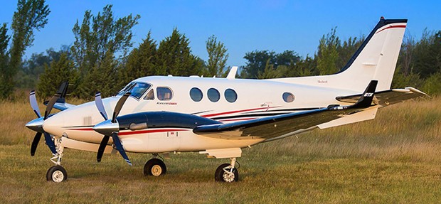 Modelo Hawker Beechcraft King Air C90, semelhante ao que sofreu a queda em Paraty nesta quinta-feira (19) (Foto: Divulgação/Beechcraft) Modelo Hawker Beechcraft King Air C90, semelhante ao que sofreu a queda em Paraty nesta quinta-feira (19) (Foto: Divulgação/Beechcraft)