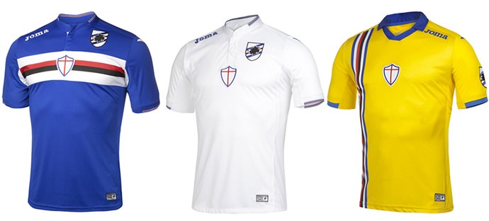 Camisas italiano sampdoria