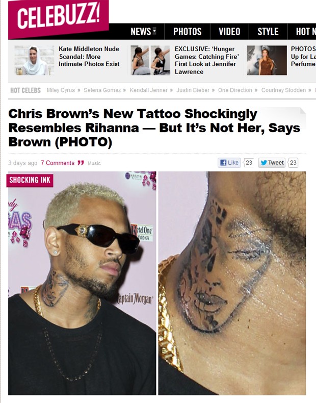 Chris Brown e a polêmica 