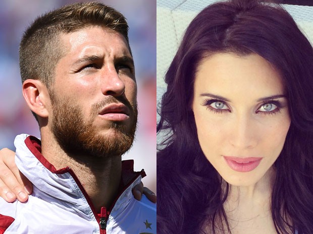 Sergio Ramos e Pilar Rubio (Foto: David Ramos/Getty Images/AFP, Divulgação/Twitter/Pilar Rubio)