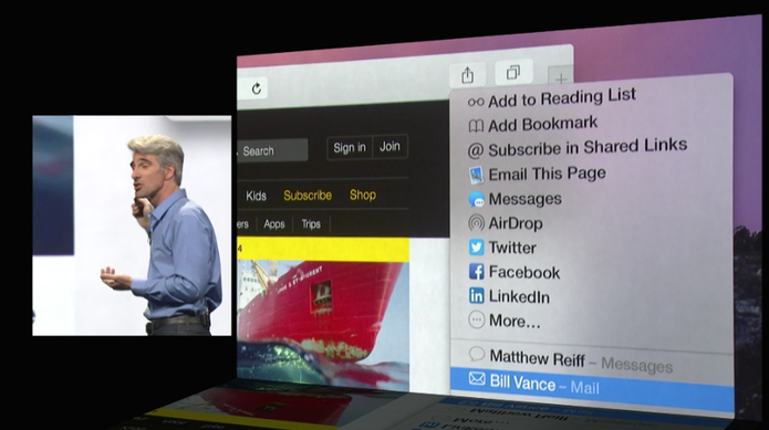 Apple redesenha Safari para dar mais espaço para o conteúdo e 'todo o poder no topo do browser' (Foto: Reprodução/Apple)