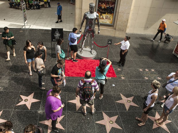 Calçada da fama de Los Angeles (Foto: Damian Dovarganes/AP Photo)