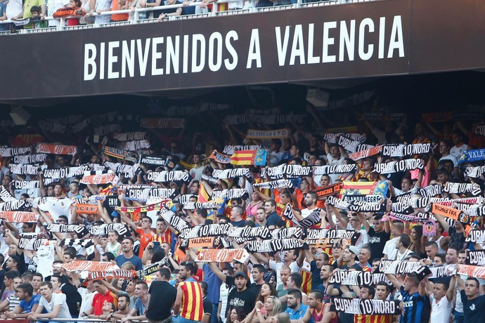 Mestalla, estádio do Valencia (Foto: Divulgação/Facebook do Valencia)