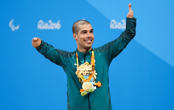 Daniel Dias, natação (Foto: Hagen Hopkins / Getty Images)