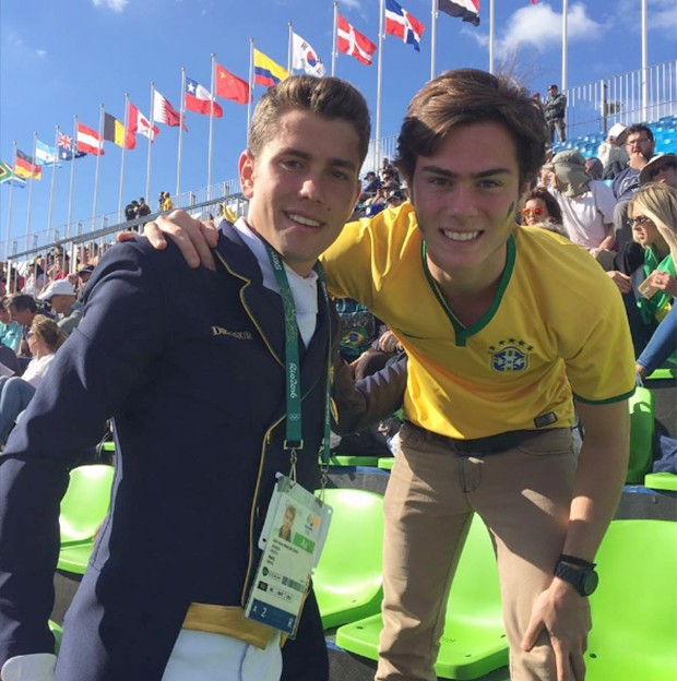 João Victor Marcari Oliva e Antonio Oliva (Foto: Reprodução/ Instagram)