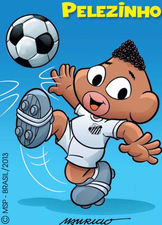 Pelé também conquistou seu espaço como o personagem Pelezinho (Foto: Reprodução)