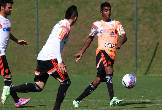Gabriel treino Flamengo (Foto: Divulgação / Flamengo)