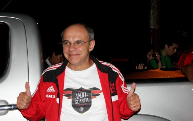 Presidente do Flamengo Eduardo Bandeira de Mello (Foto: Marcos Dantas)